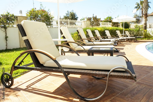 Beautiful Tropical Hotel Resort With Swimming Pool Multiple