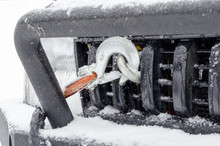 Offroad Winch At Winter