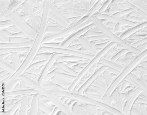 White Background With A Paint Texture Smears Brush Artist