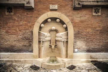 Wall Mural - Fontana dei Libri in Rome, Italy