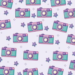 photographic camera background, colorful design. vector illustration