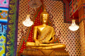 Golden Buddha Statue, At Wat Arun Temple