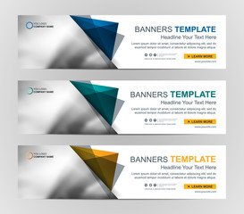 Wall Mural - abstract web banner design background or header templates