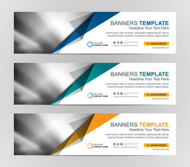 Wall Mural - abstract web banner design background or header templates