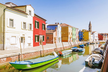 Wall Mural - picturesque Burano Island, Venice