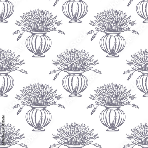 Cuadros en Lienzo Vector Seamless pattern
