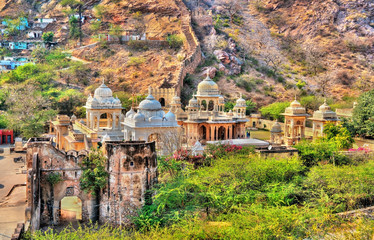 Poster - Royal Gaitor, a cenotaph in Jaipur - Rajasthan, India