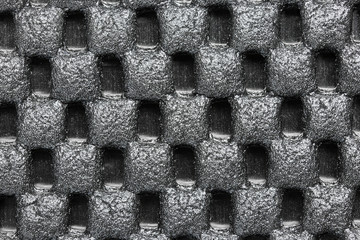 Wall Mural - Unusual metal texture macro background