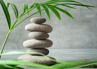  Równowaga kamieni. Koncepcja Zen i spa.