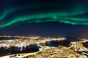 Wall Mural - Tromso in Northern Norway