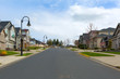 © jpldesigns - New Suburban Neighborhood Street in North America