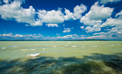 Wall Mural - Lake Balaton in summer