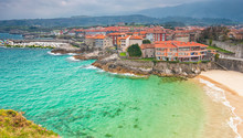 View On Llanes, Spain