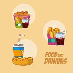 Sticker - Foods and drinks