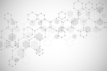 medical technology or science background. molecular structure and chemical compounds.