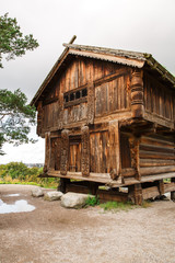 Wall Mural - Old wooden house