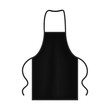 Black kitchen protective apron mocap