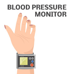 Wall Mural - Blood pressure check