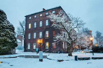 Wall Mural - Wawel Castle in Krakow at twilight. Krakow is one of the most famous landmark in Poland