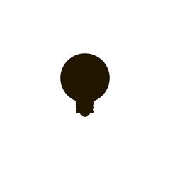 Sticker - lightbulb icon. sign design