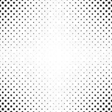 Black And White Pentagram Star Pattern Background - Vector Illustration