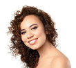 © Africa Studio - Beautiful young African American woman with long wavy hair on white background
