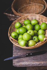 Wall Mural - Indian Jujube fruits