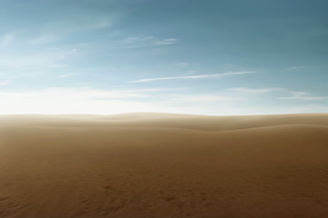 Sticker - Beautiful view of desert