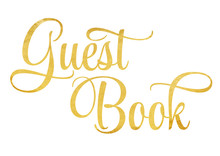 Guest Book - Lettering