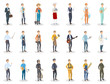 © inspiring.team - People occupation set.