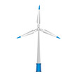energy renewable turbine icon vector illustration design