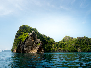 Poster - View of Horse shoe  Island in Myanmar sea.