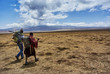 © Thomas Brissiaud - Hike Ngorongoro Conservation Area National park Highlands craters en route for Bulati Village from Nainokanoka with Masai Guide and cook.