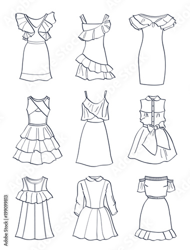 Featured image of post Summer Short Dress Sketches