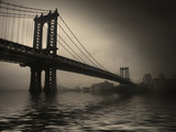 Fototapeta  - NYC Bridge. Manhattan