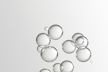 Wall Mural - Water bubbbles