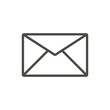© ihorsw - Mail icon vector. Line email symbol.
