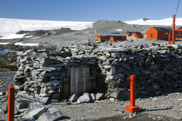 Esperanza base Antarctica, buildings at the research center 