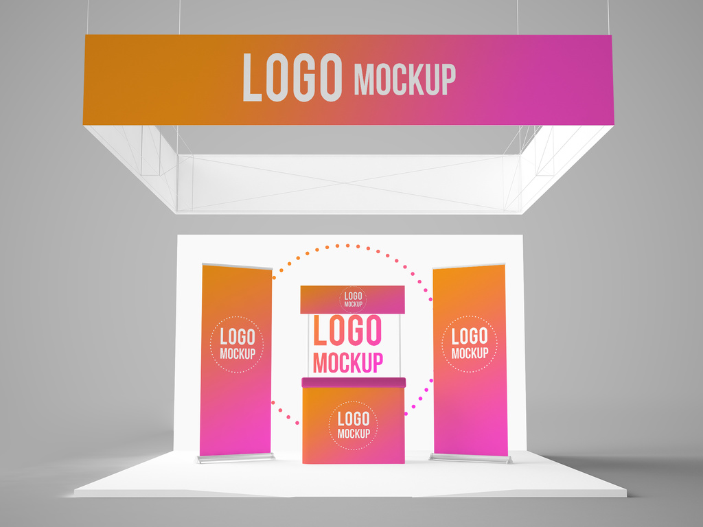 Download Exhibition Booth Mockup Stock Template Adobe Stock