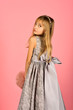© Volodymyr - little princess in dress. little princess girl