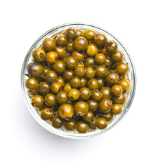 Poster - Green peppercorn in brine.