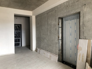 Material for repairs in an apartment is under construction remodeling rebuilding and renovation