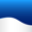 Abstract stripe wave lines graphic blue and white gradient color background.
