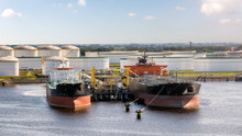 Oil Tanker Ship Port Terminal