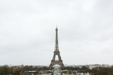 Eiffel tower in Paris, France