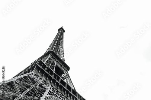 Obraz na plátne  Eiffel tower in Paris, France