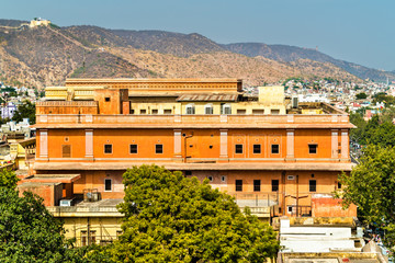 Wall Mural - Sawai Man Singh Town Hall in Jaipur, India