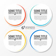 © kuliperko - Infographic design template. Business concept with 4 steps