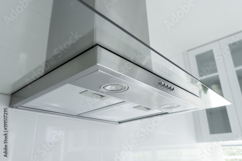 Cuadros en Lienzo Kitchen hood in the interior
