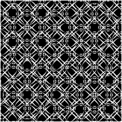 Lacy black and white pattern two